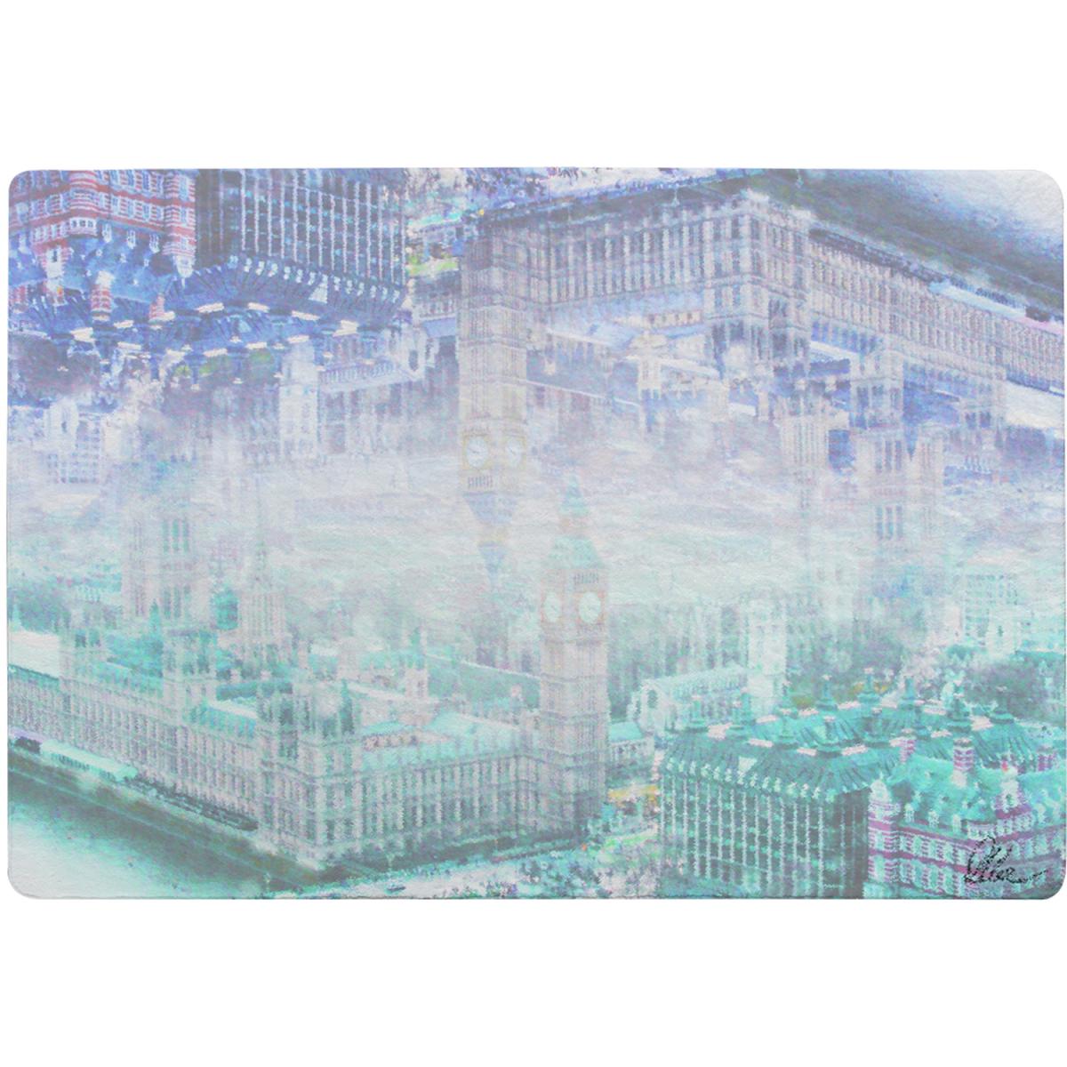 Inception London Rug - Blue / 230cm – image 2