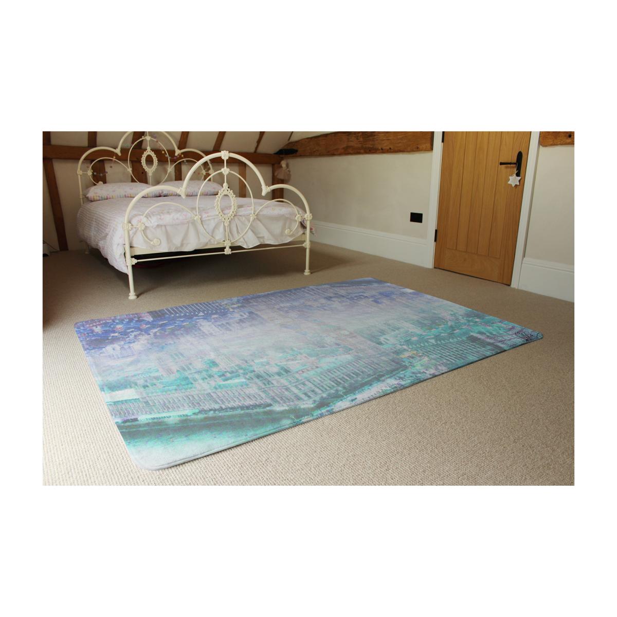 Inception London Rug - Blue / 230cm – image 1