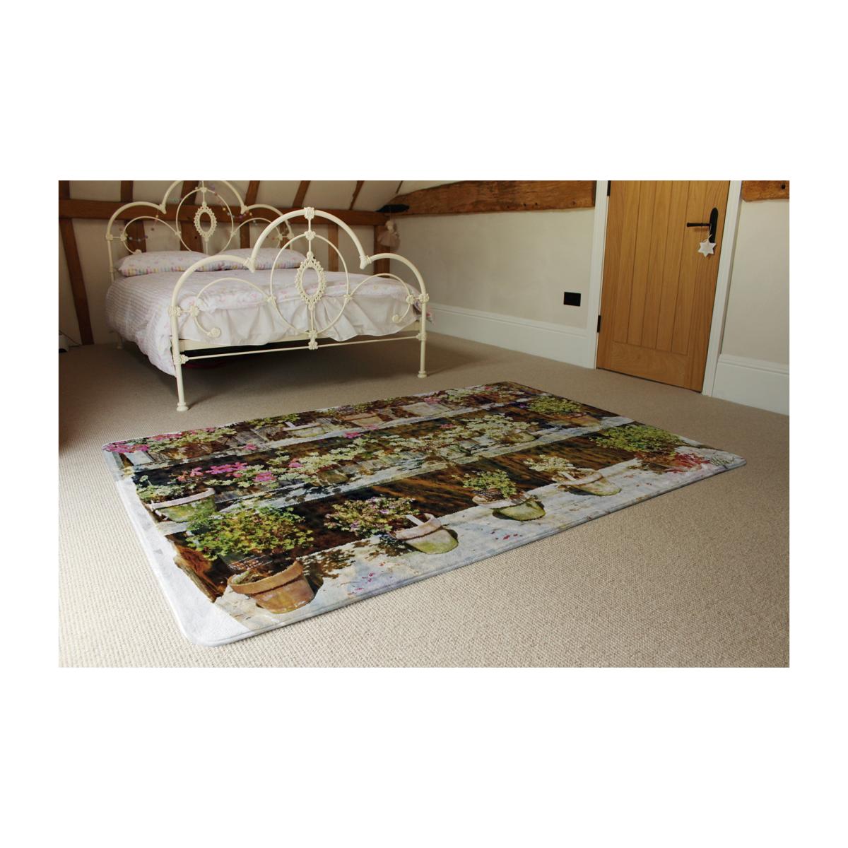 Plant Pots Rug - Brown / 230cm – image 1
