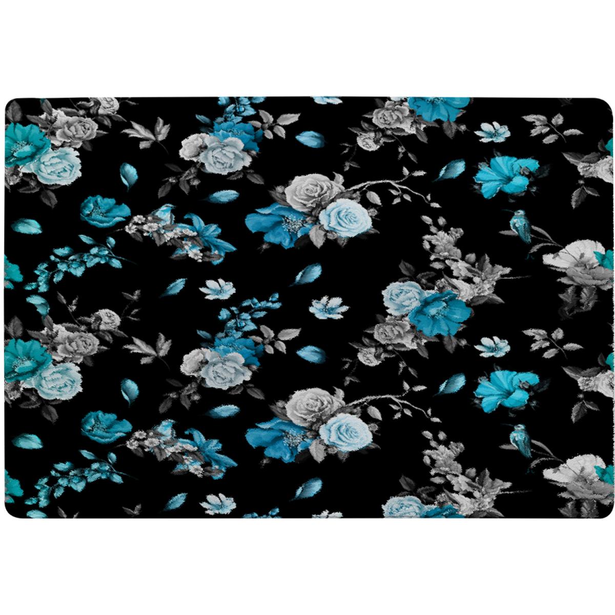 Blue Roses Rug - Blue / 230cm – image 2