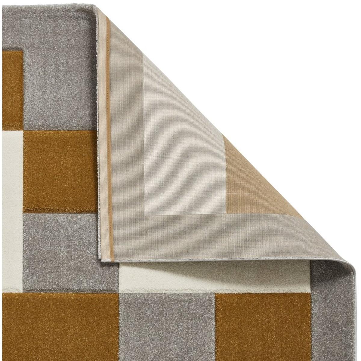 Brooklyn BRK04 GreyYellow Rug - Grey/Yellow / 170cm – image 4