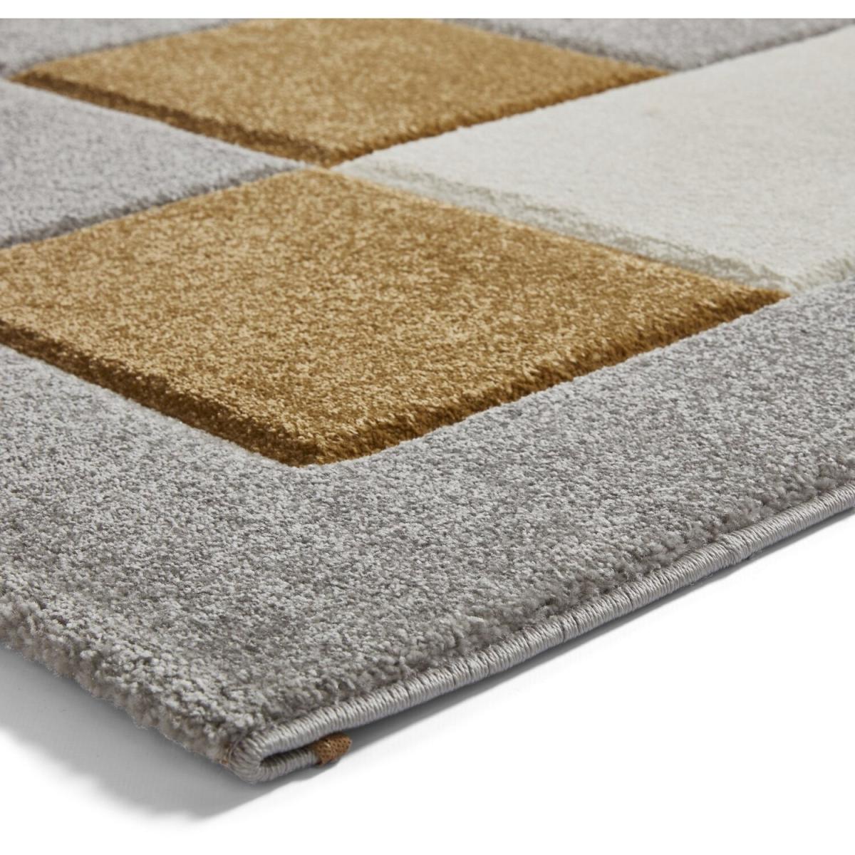 Brooklyn BRK04 GreyYellow Rug - Grey/Yellow / 170cm – image 7