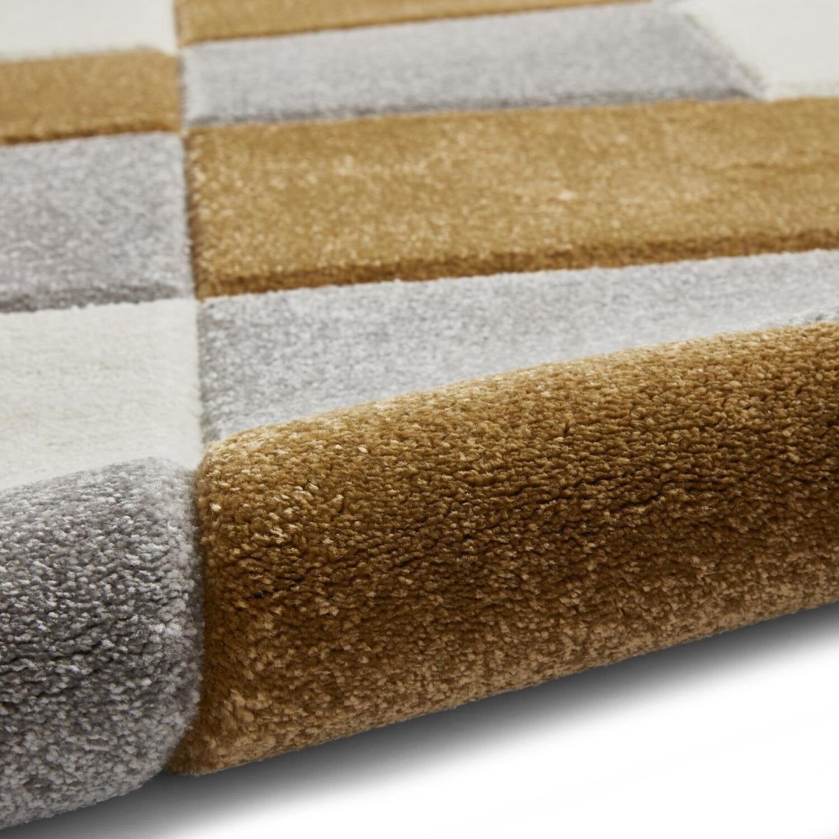Brooklyn BRK04 GreyYellow Rug - Grey/Yellow / 170cm – image 9