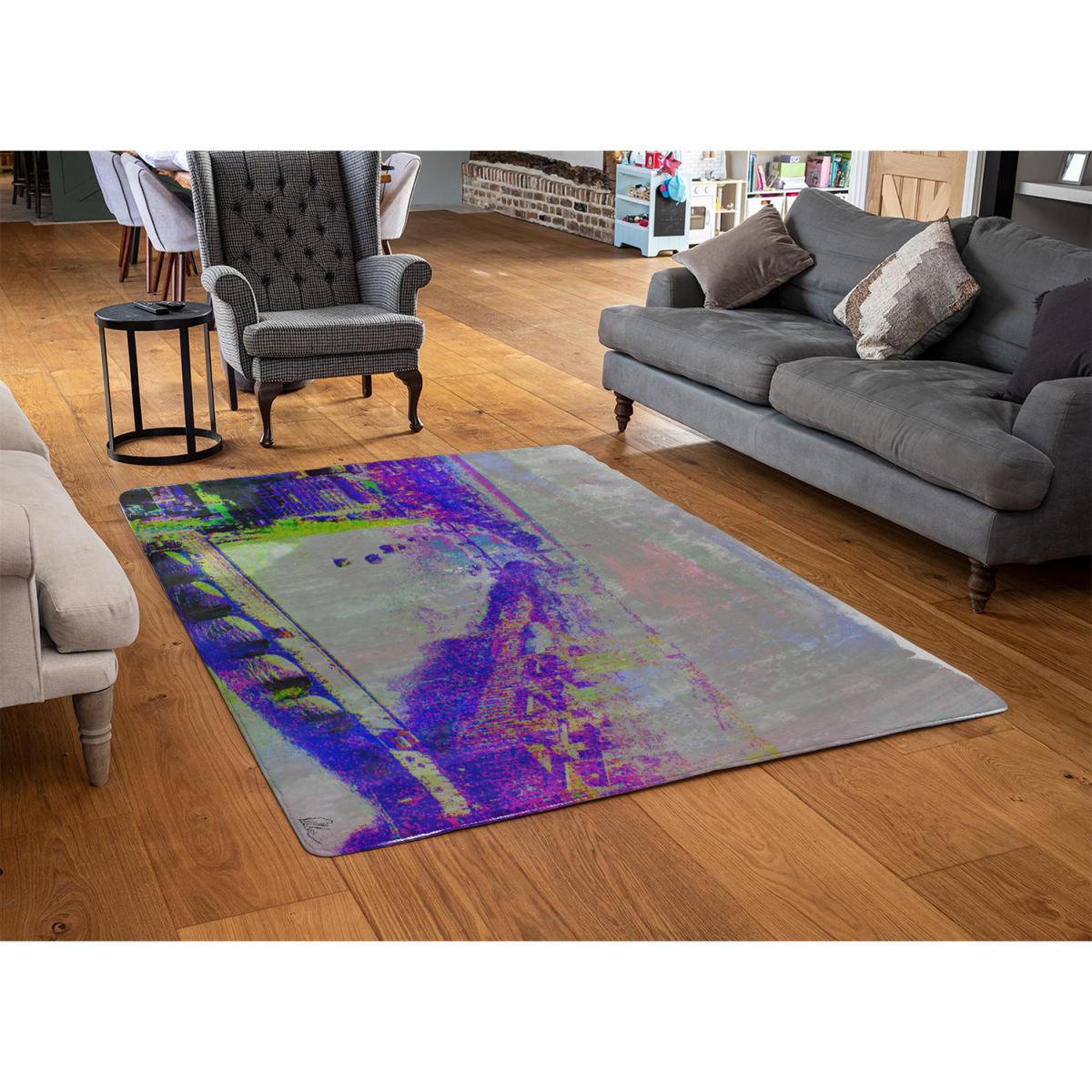 London Eye View Rug - Purple / 230cm – image 3