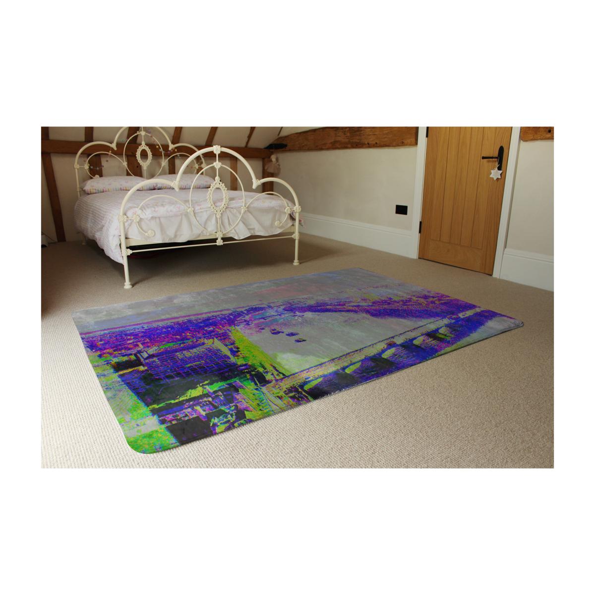 London Eye View Rug - Purple / 230cm – image 1