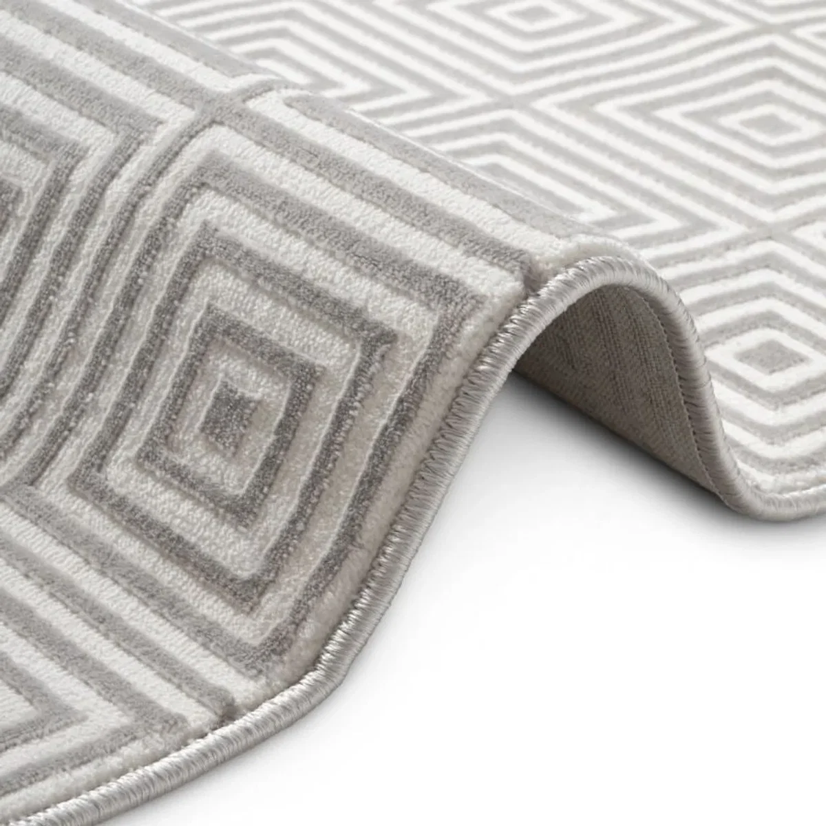 Hanse Home Perles Shortpile Tourmaline Polyester Geometric Rug Grey - Grey / 280.0cm – image 5
