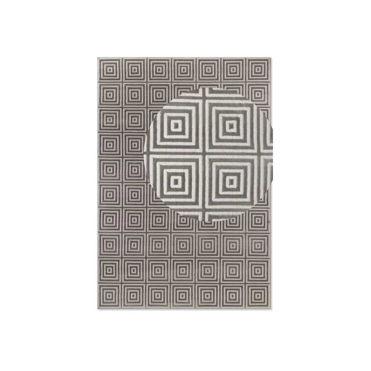 Hanse Home Perles Shortpile Tourmaline Polyester Geometric Rug Grey - Grey / 280.0cm – image 1