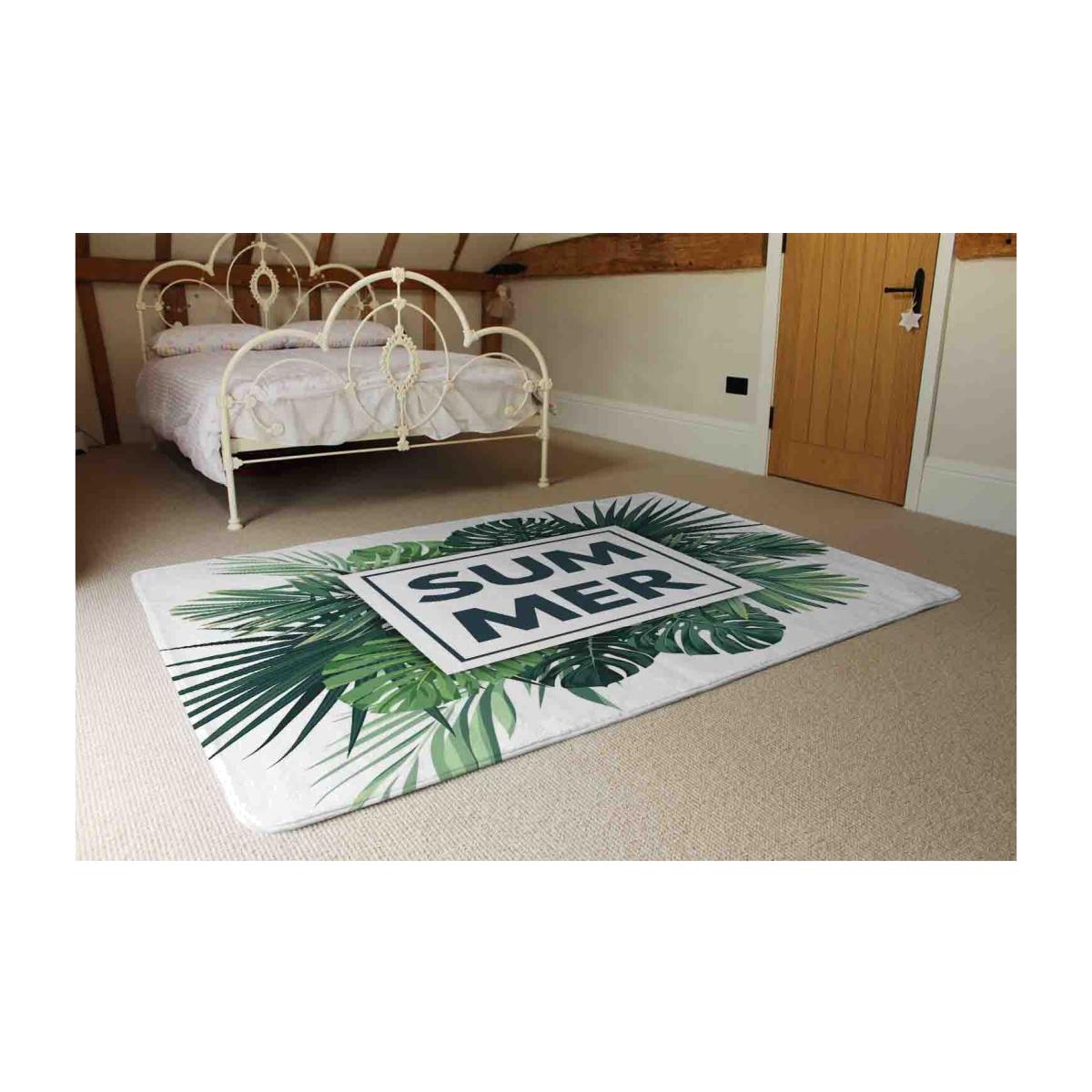 Botanical Summer Rug - Green / 230cm – image 1
