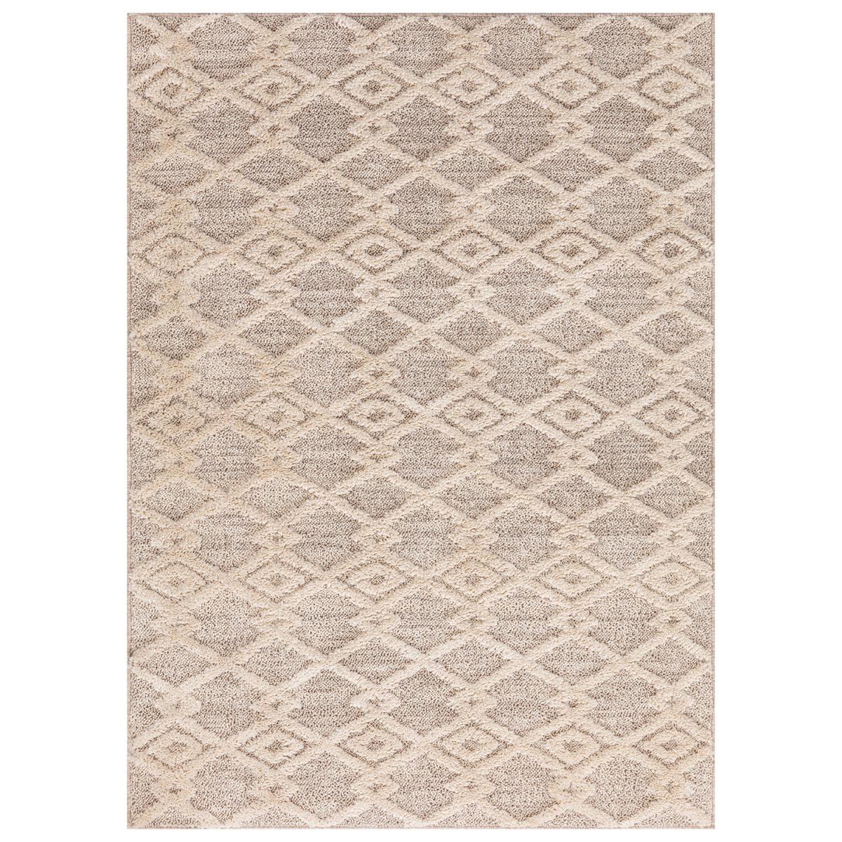 Apollo Geometric Rug - Neutral / 170cm