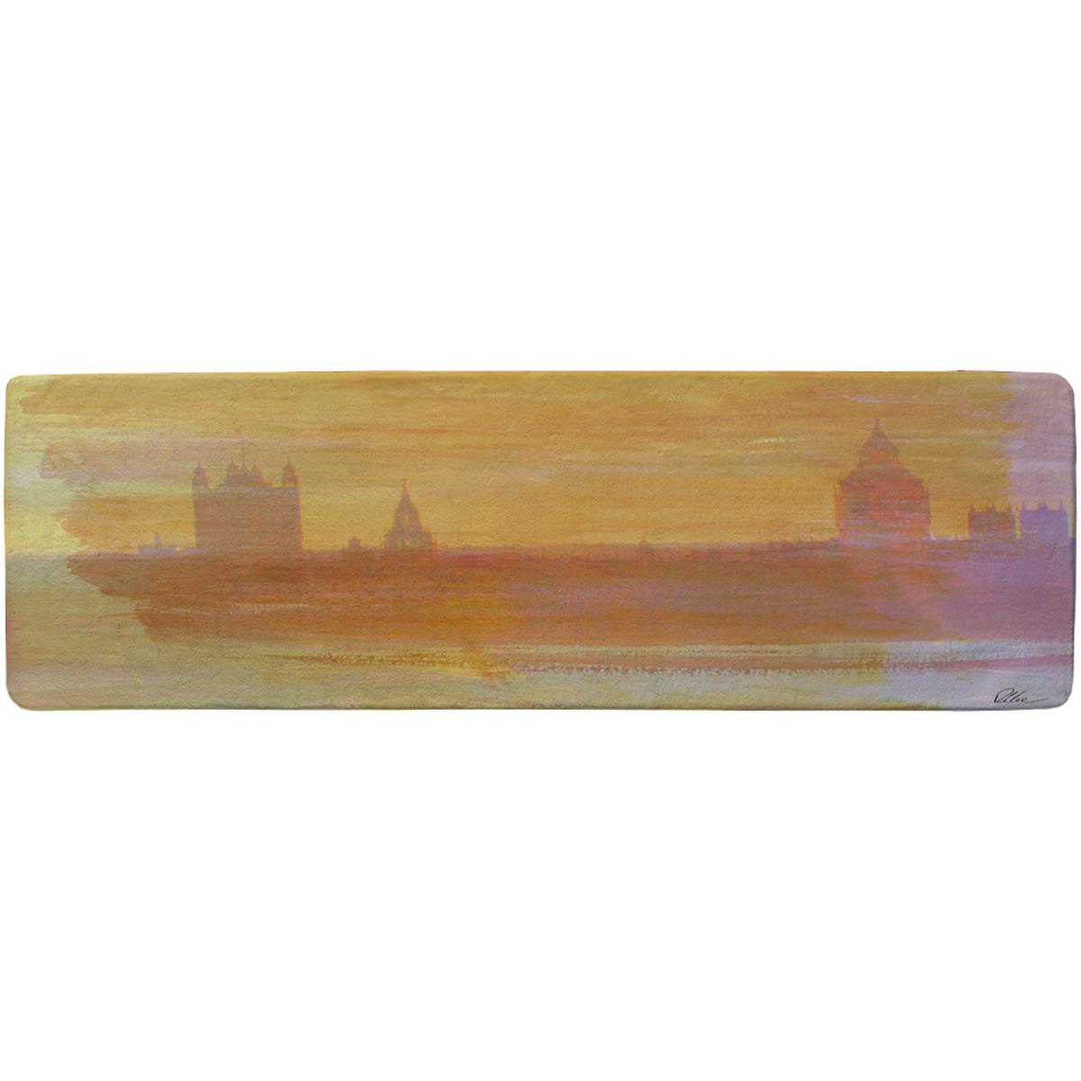 Bigben Yellow Mist Runner Rug - Orange – image 2