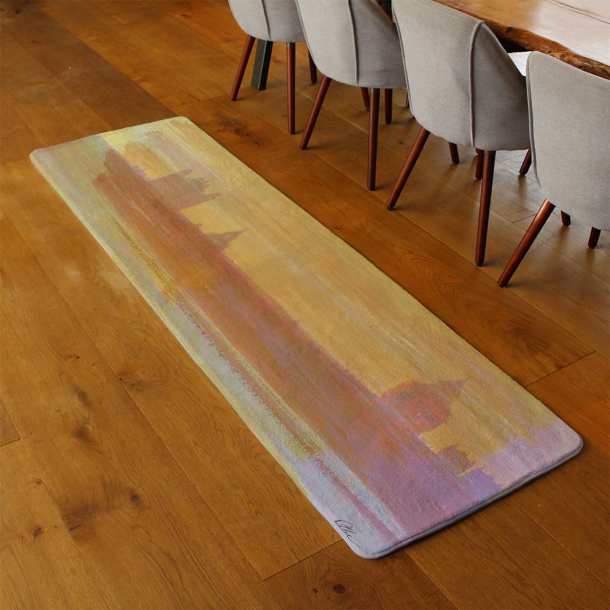 Bigben Yellow Mist Runner Rug - Orange – image 3