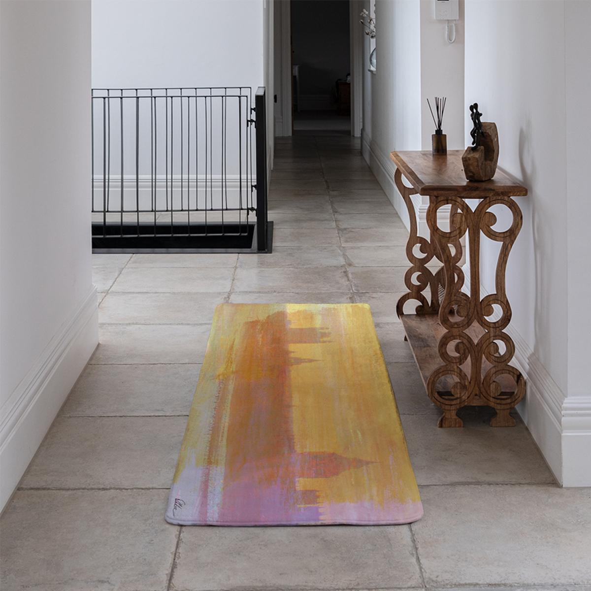 Bigben Yellow Mist Runner Rug - Orange – image 4