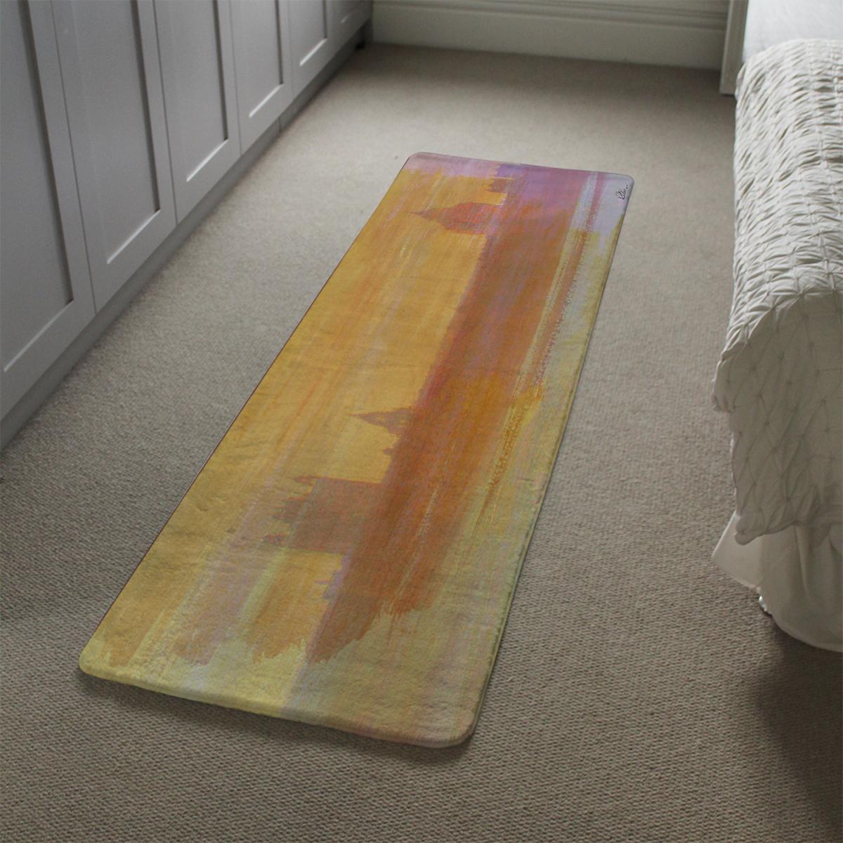 Bigben Yellow Mist Runner Rug - Orange – image 1