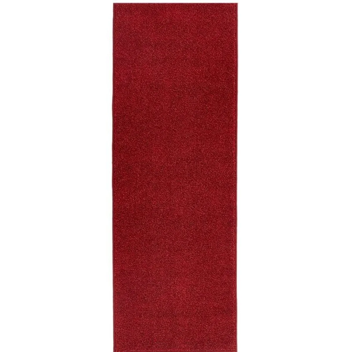 Velour Plain Rug Brown - Red / 300.0cm / 200.0cm – image 5