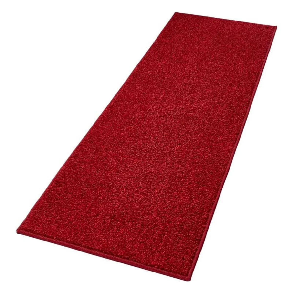 Velour Plain Rug Brown - Red / 300.0cm / 200.0cm – image 6