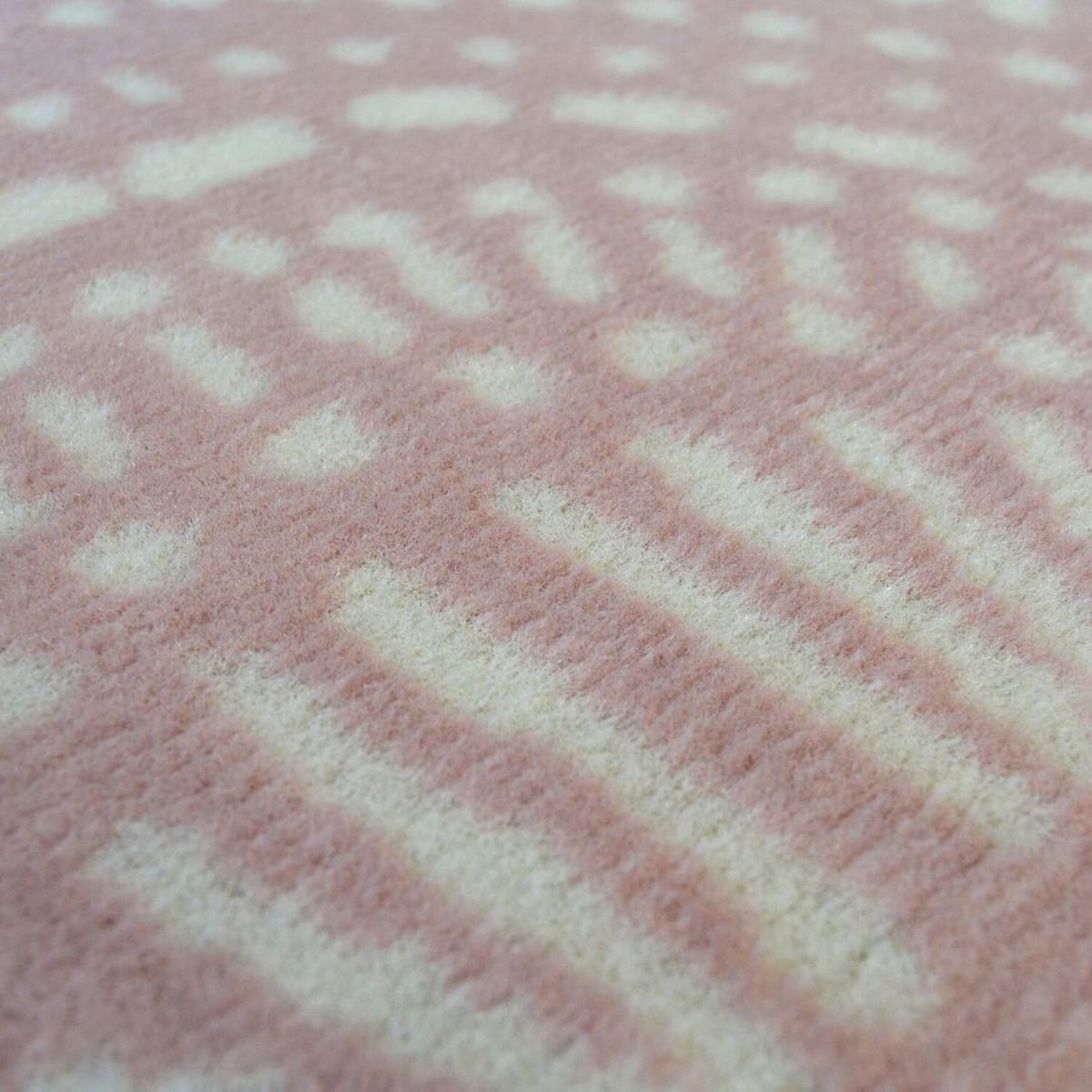 Pink Coastal Print Contemporary Area Rug - Islay - Pink – image 2