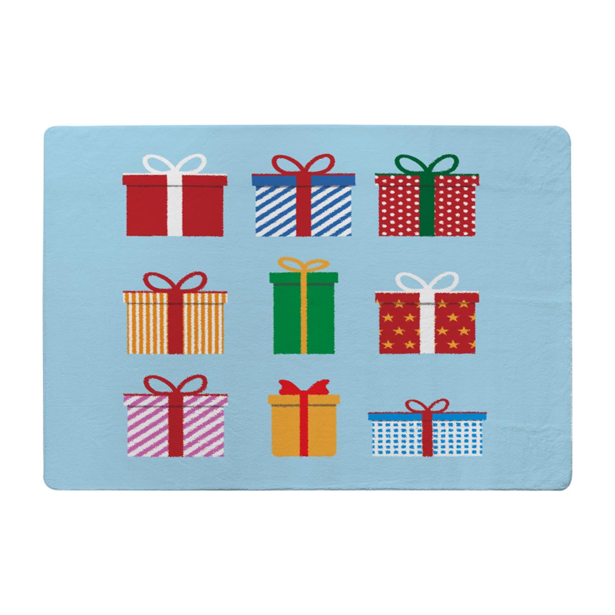 Gift Boxes Style Rug - blue / 230cm – image 1