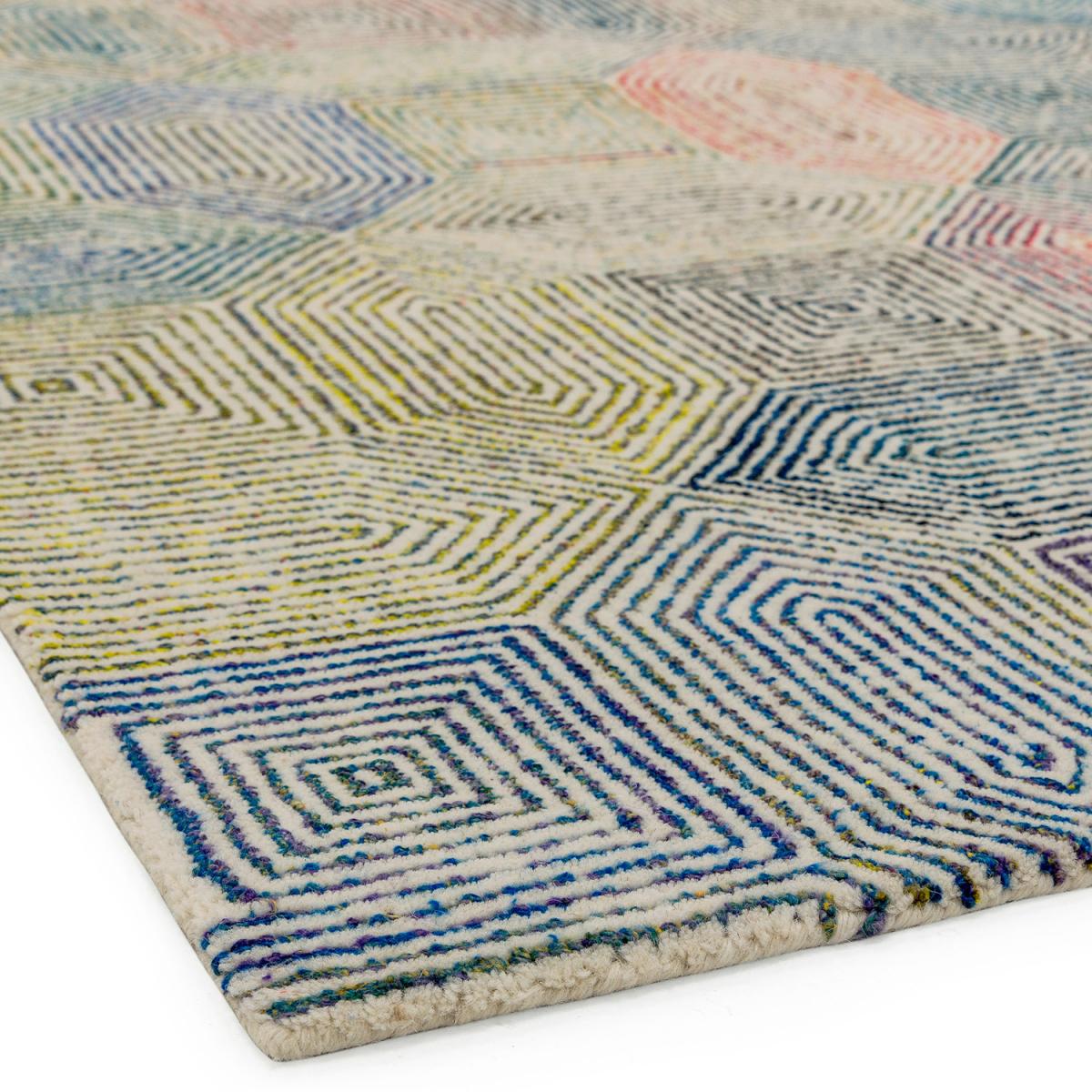 Camden Cream Rug - Cream/Multi / 160 x 230cm – image 4
