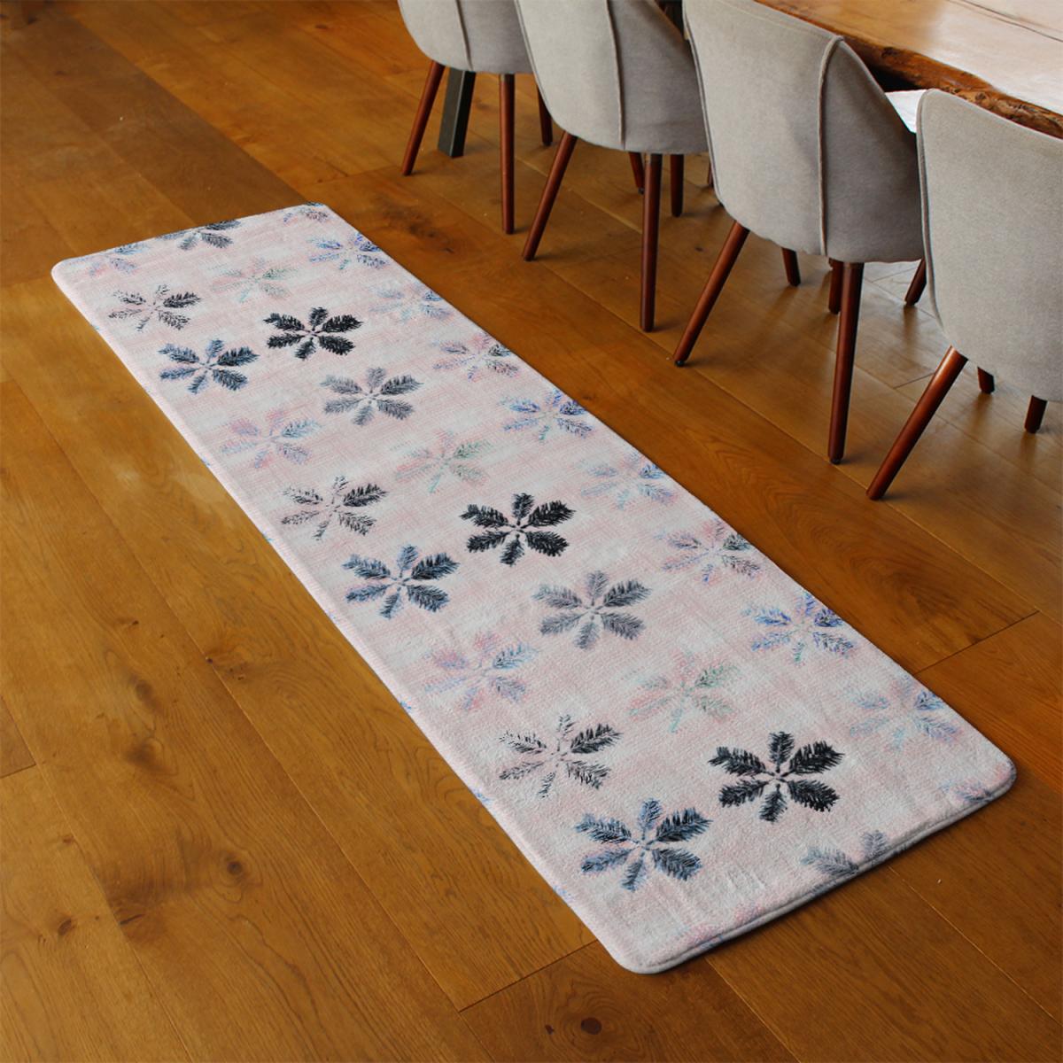 Colorful Pine Leaves Runner Rug - Pink – image 3