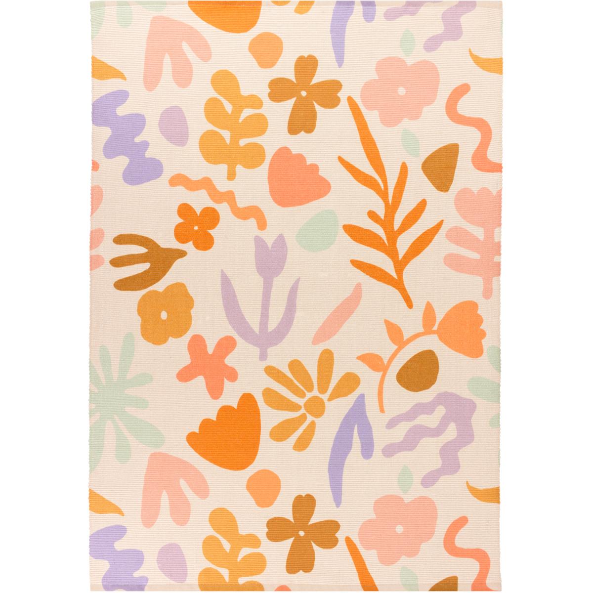 Floral Abstract Outdoor Rug - Multicolour – image 3