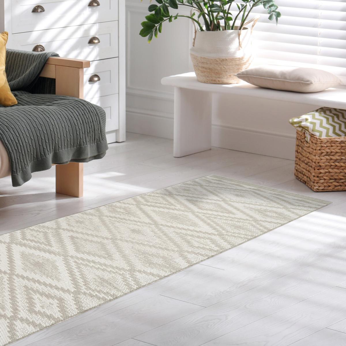 Grey Multi Purpose Washable Weatherproof Outdoor Rug - HF - Grey – image 7