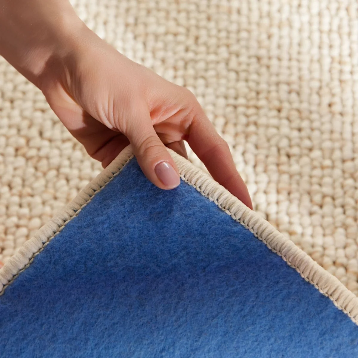 Wolly Tufted Wool Rug Cream - Cream / 140.0cm / 100.0cm – image 4