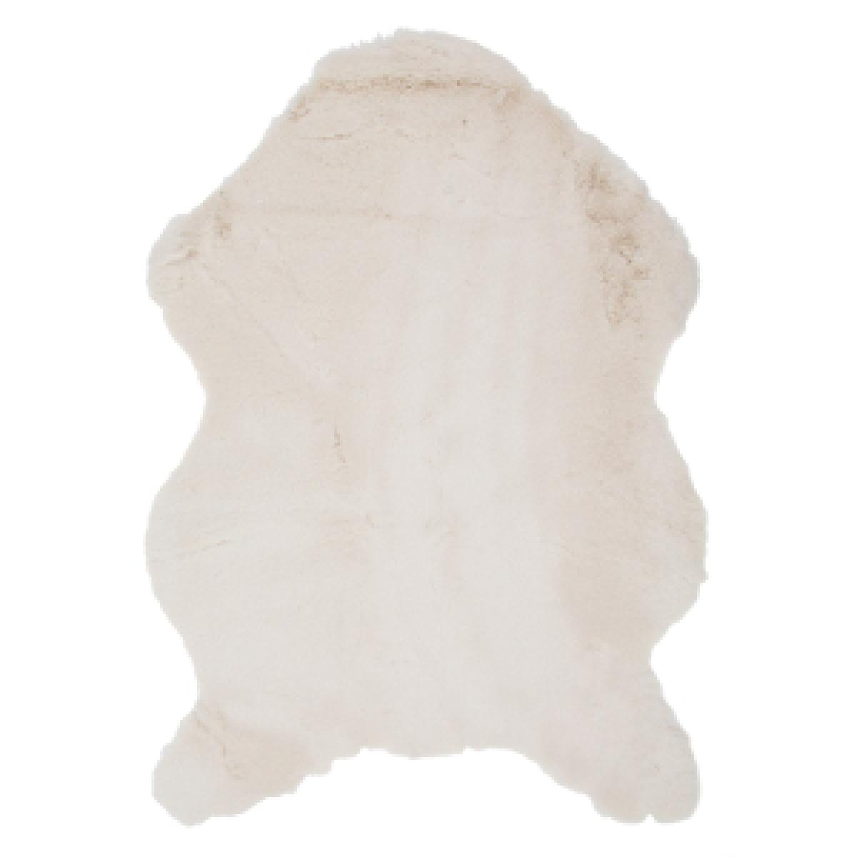 Jackrabbit Faux Fur Rug - Silver – image 2