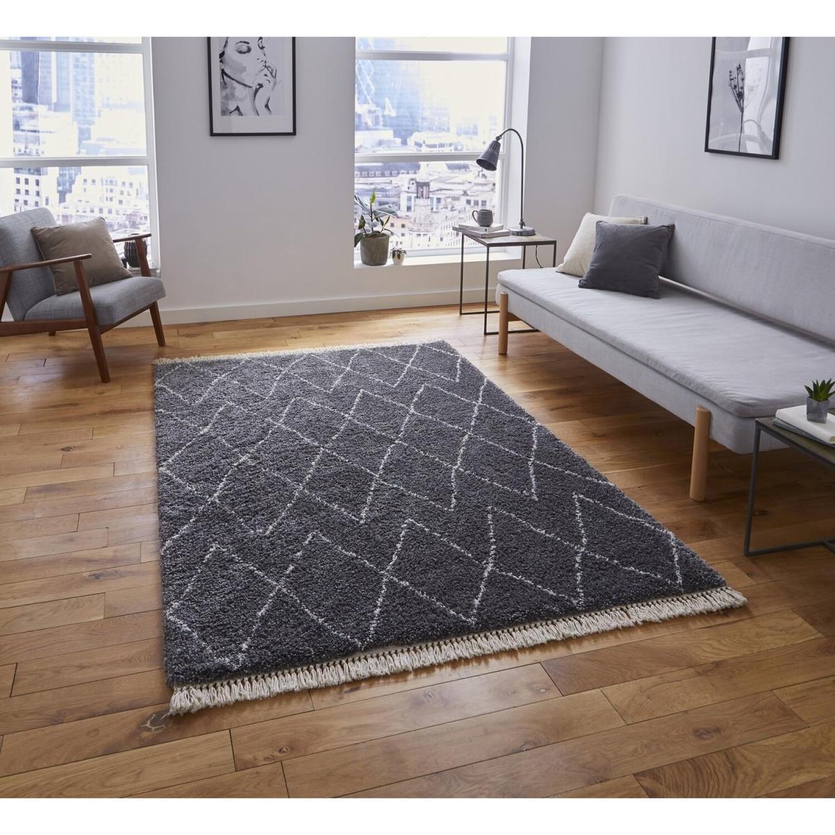 Boho 8280 Grey Rug - Grey / 120cm / 170cm – image 1