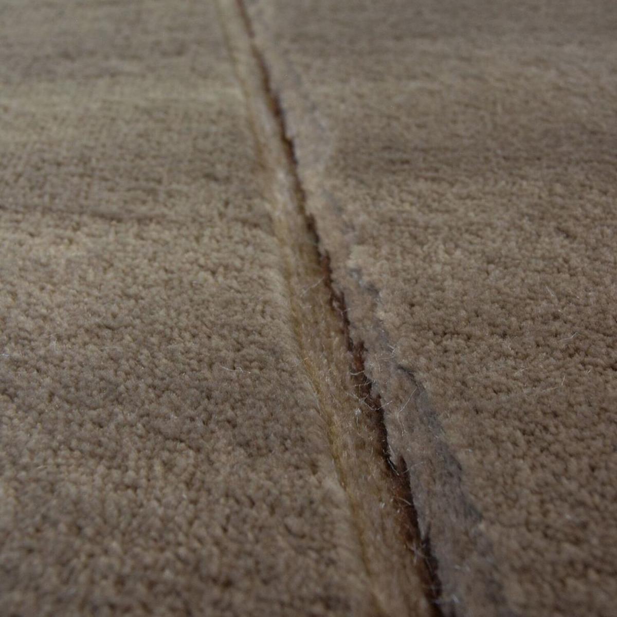 Natural Carved Geometric Area Rug - Mora - Brown / 230cm – image 4