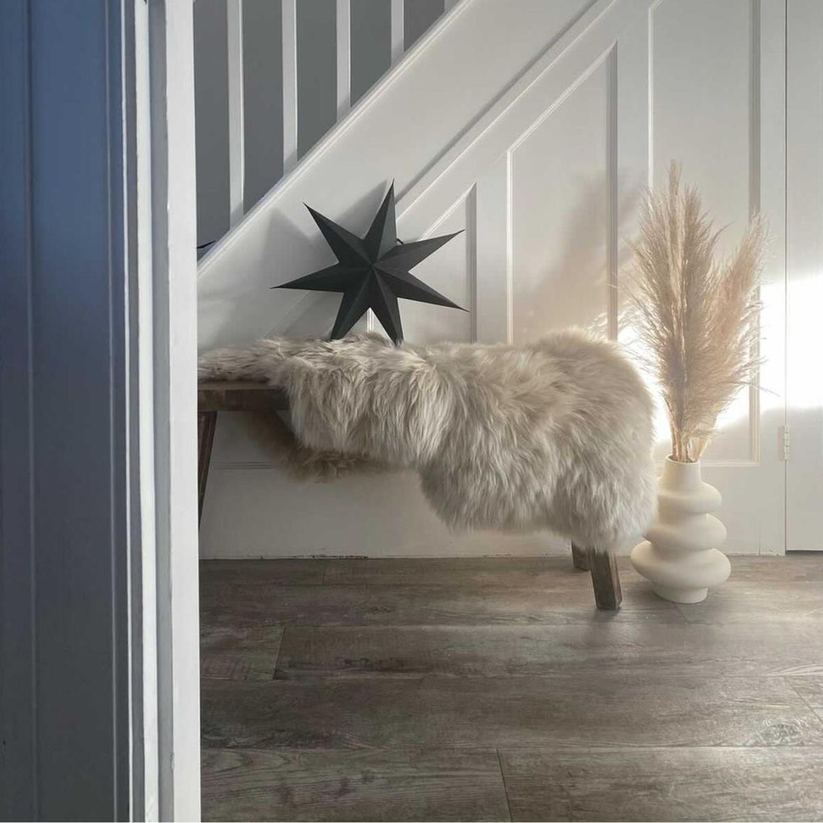 Eco Tanned Sheepskin Rug - Mousy Brown – image 16