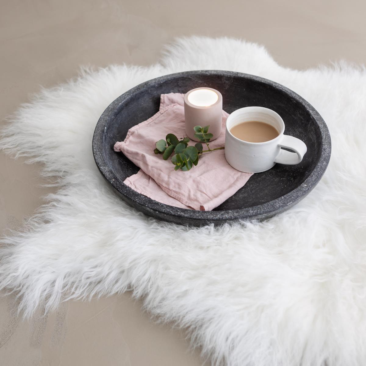Eco Tanned Sheepskin Rug - Mousy Brown – image 3
