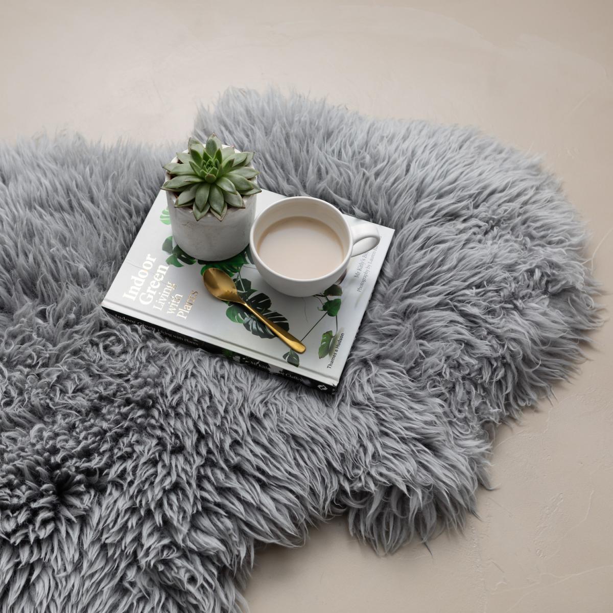 Eco Tanned Sheepskin Rug - Mousy Brown – image 21