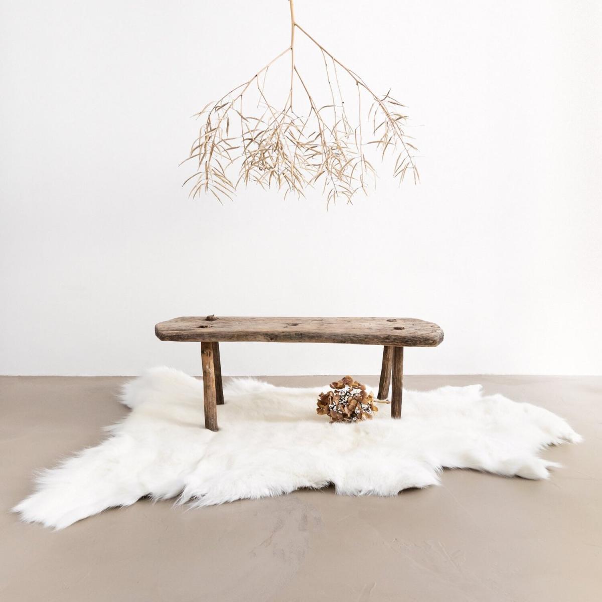 Eco Tanned Sheepskin Rug - Mousy Brown – image 4