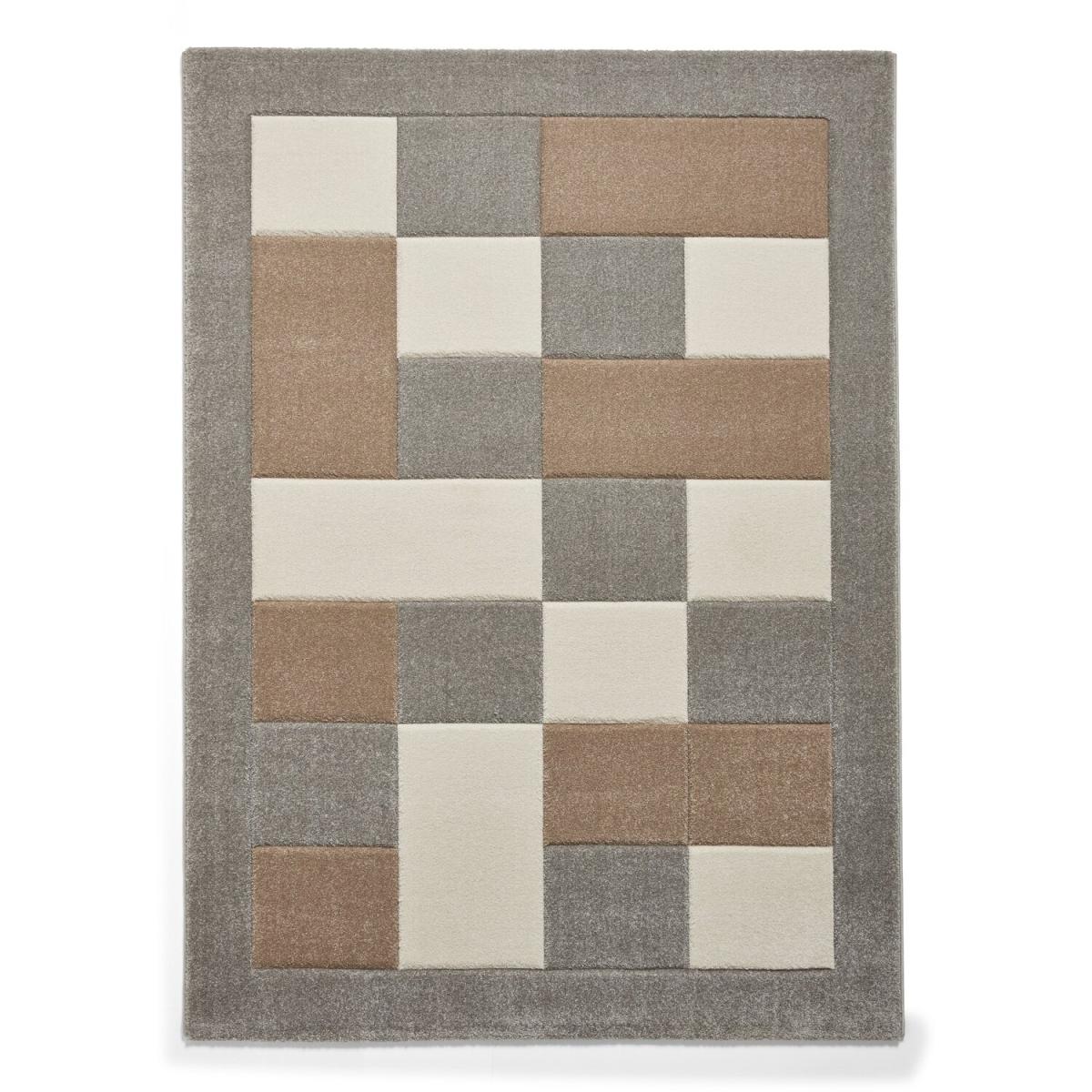 Brooklyn BRK04 GreyBeige Rug - Grey/Beige / 120cm – image 3