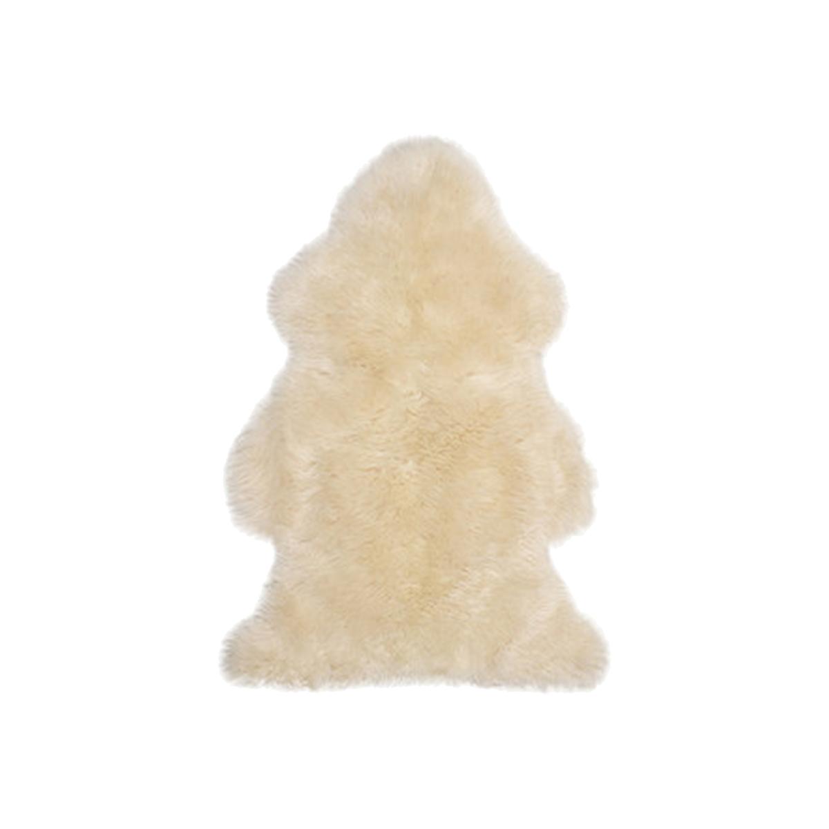 British Moorland Genuine Sheepskin Rug in Linen - Linen – image 1