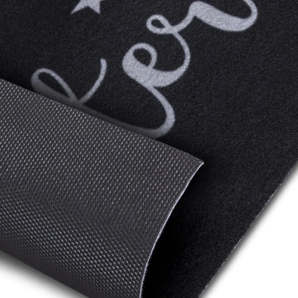 Hanse Home Cook Clean Anti Slip Five Stars Polyester Kitchen Runner Rug Black - Black – image 2