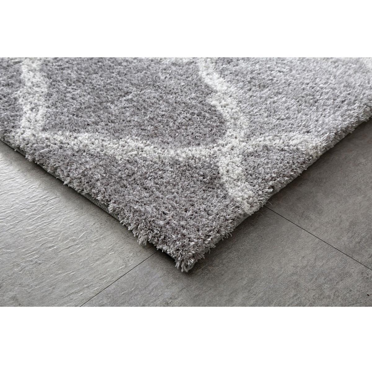 Grey Trellis Rug - 200cm – image 3