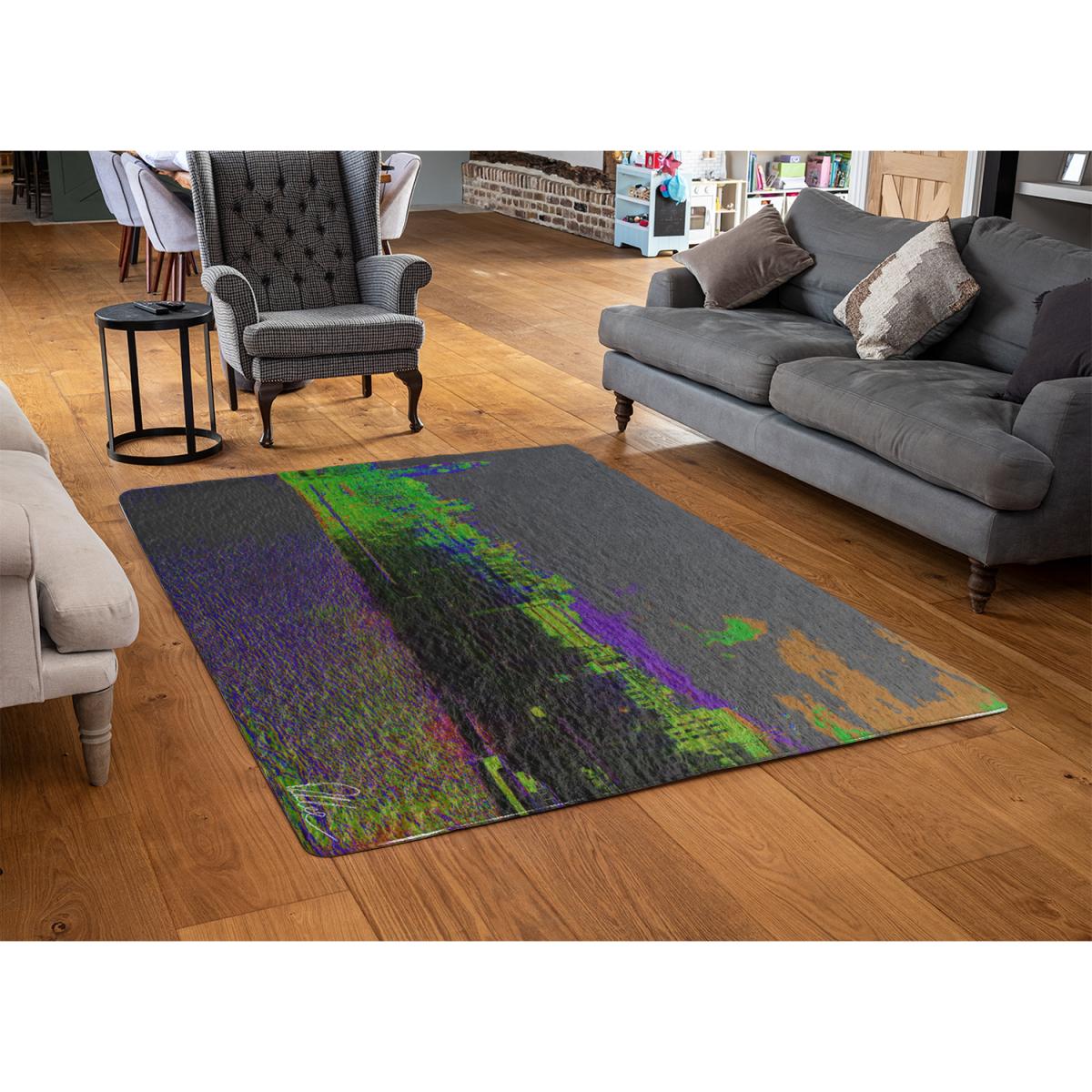 Landscape London With A Difference Rug - Black / 150cm – image 2