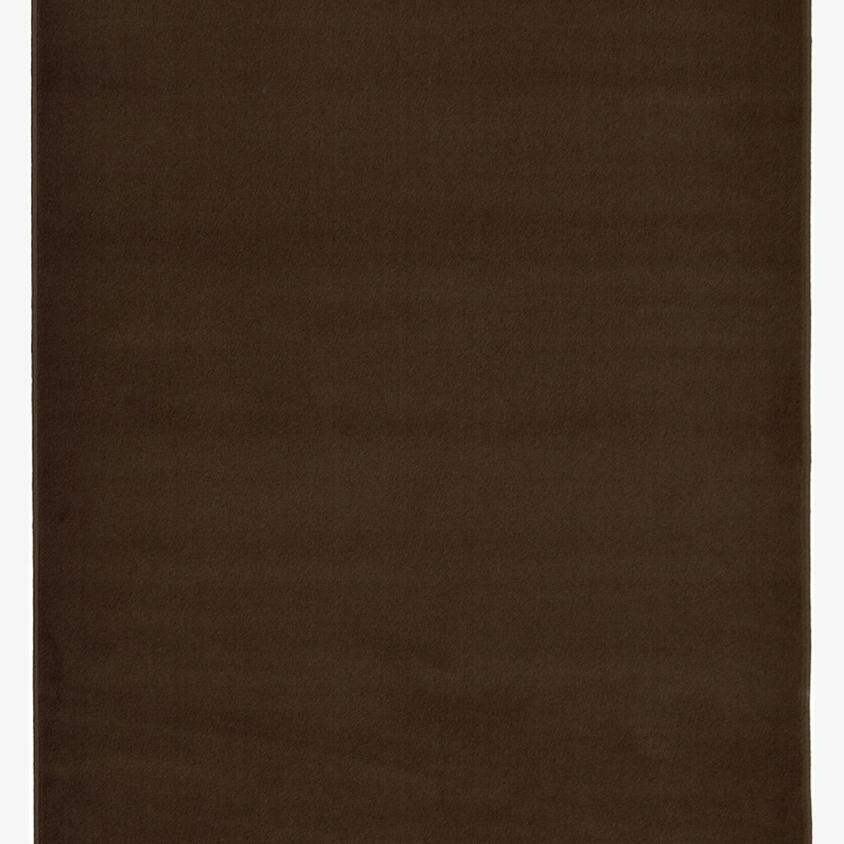 Maestro Collection Solid Design Rug in Brown - Brown / 80cm