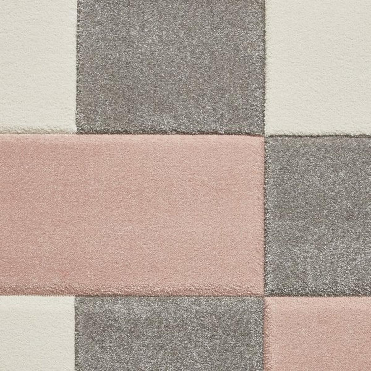 Brooklyn BRK04 GreyRose Rug - Grey/Rose / 150cm – image 6