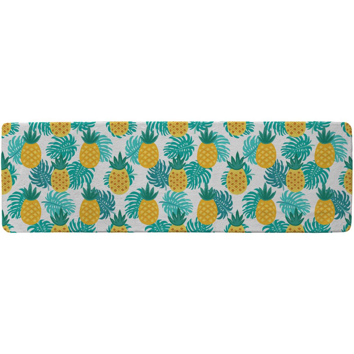 Pineapples Runner Rug - Blue – image 2