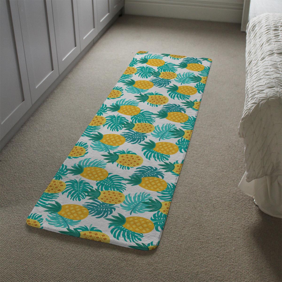 Pineapples Runner Rug - Blue – image 1
