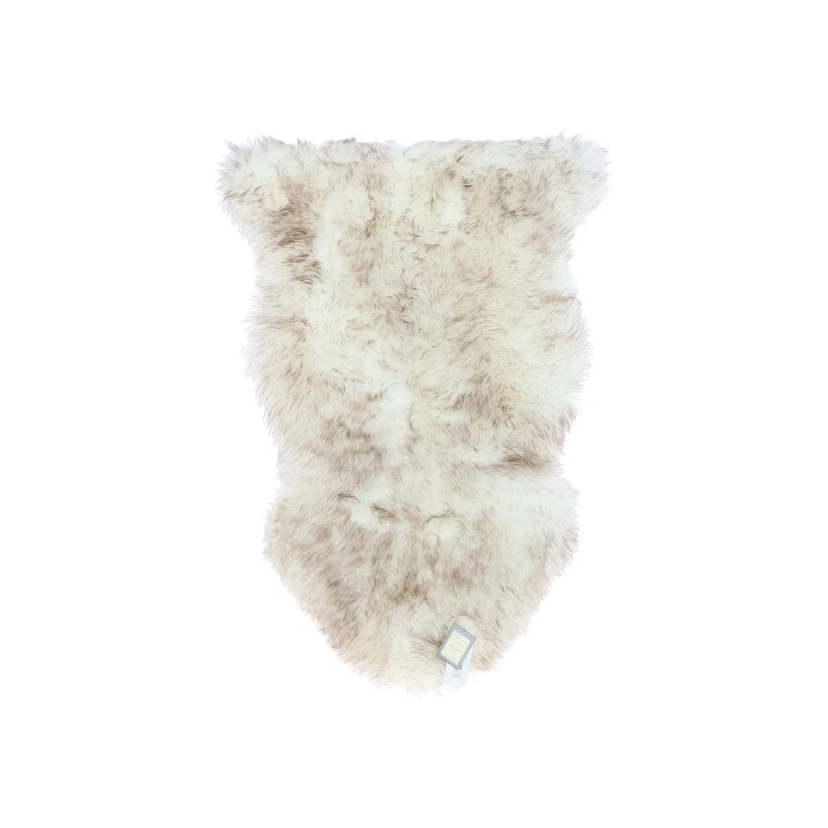 Single Australian Real Sheepskin Rug - Wolf Tip