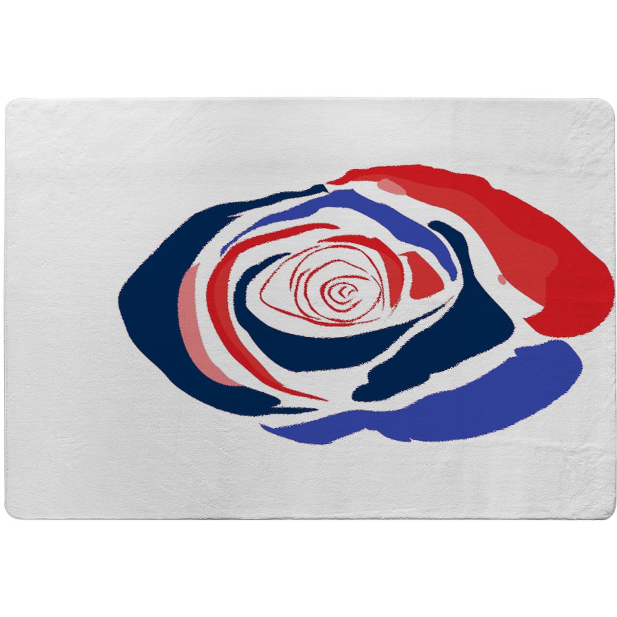 Red  Blue Rose Rug - Red / 230cm – image 2