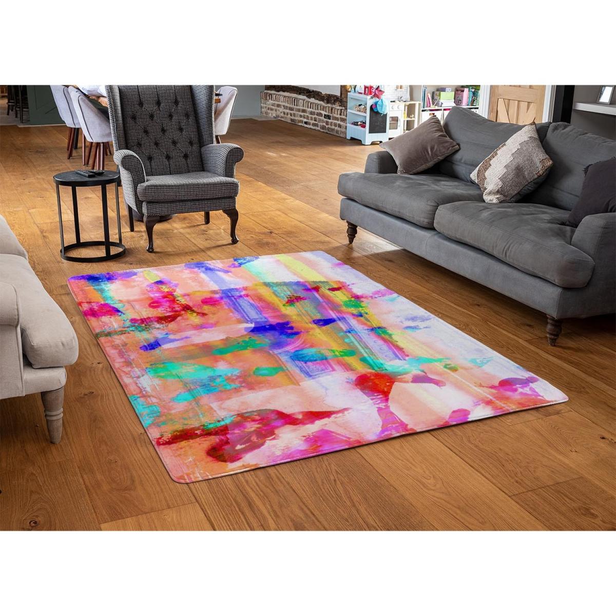 Arc De Triomphe Rug - Red / 230cm – image 3