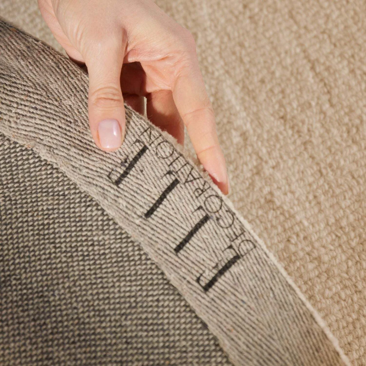Hanse Home Elle Decoration Puristic Fine Bouclé Knots Wool Rug Beige 140x200 cm - Beige / 200.0cm / 140.0cm – image 11