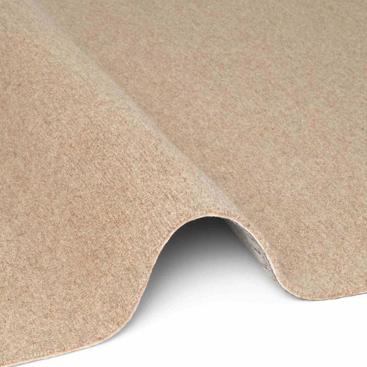Hanse Home Elle Decoration Puristic Fine Bouclé Knots Wool Rug Beige 140x200 cm - Beige / 200.0cm / 140.0cm – image 3