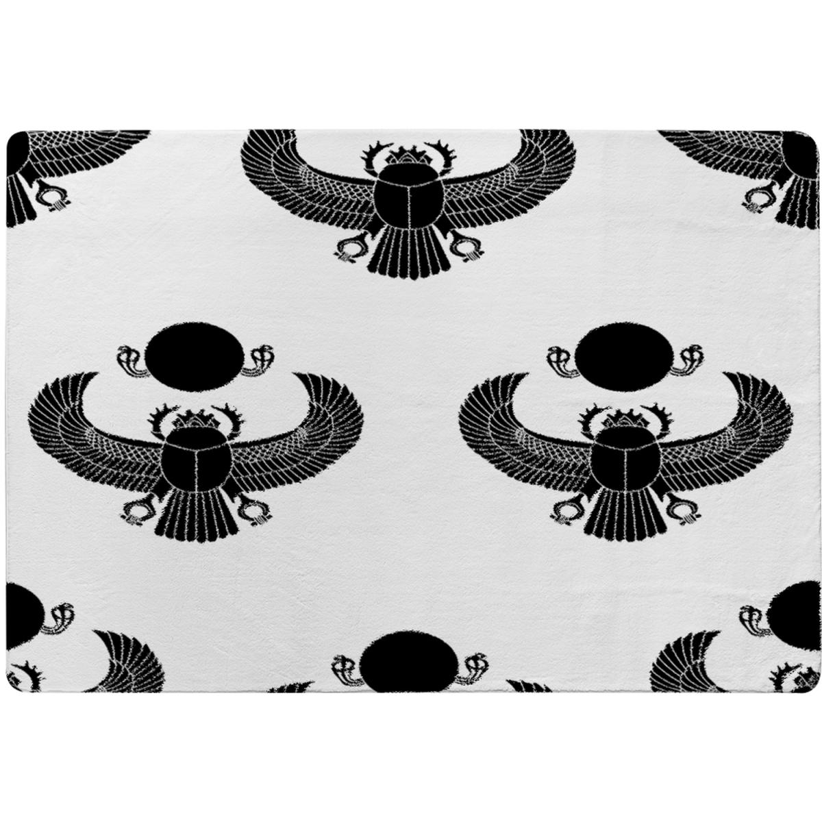 Scarab Silhouette Rug - Black / 230cm – image 2