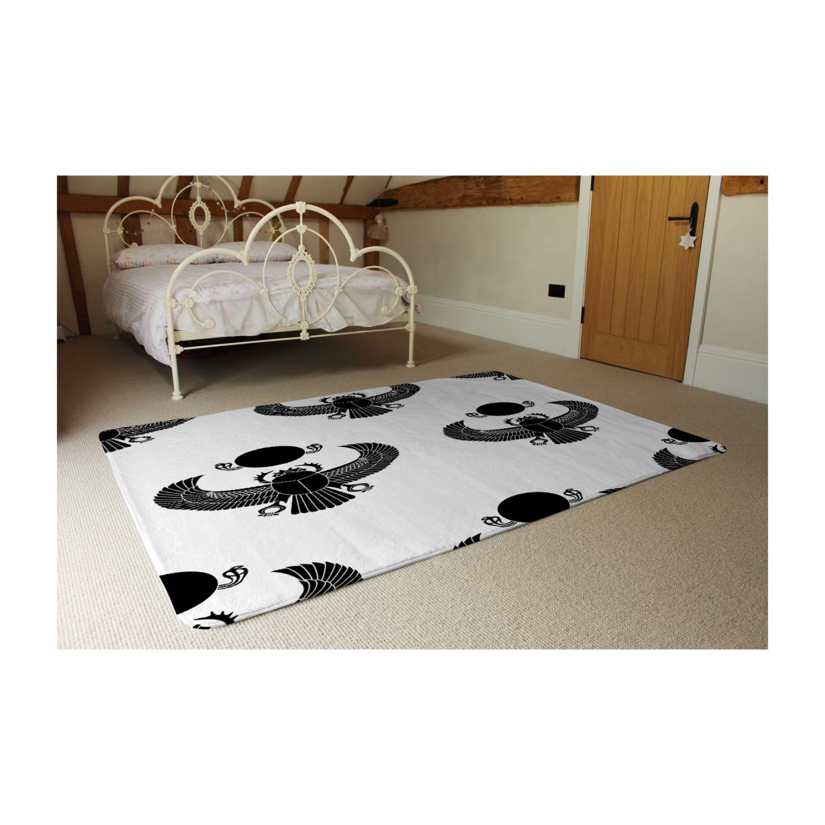 Scarab Silhouette Rug - Black / 230cm – image 1