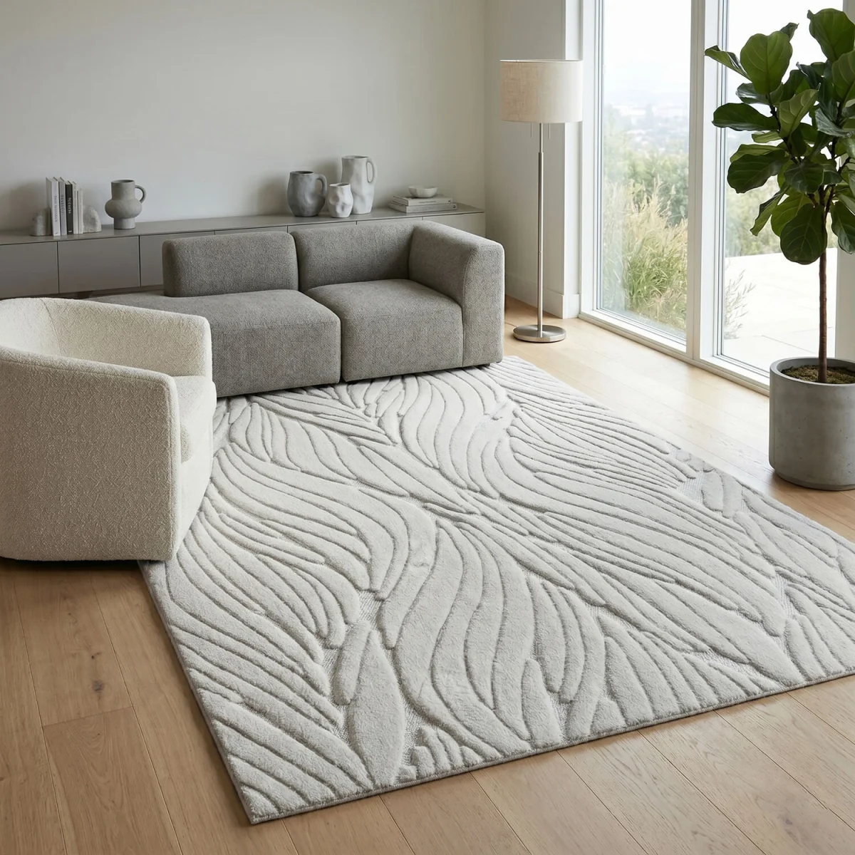 Clara Rug - Neutral – image 1